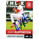 Adam Kloffenstein autograph